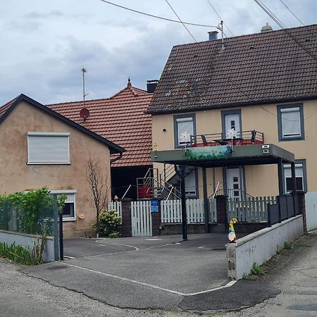 Les Chouchous Du Ried 1 Lägenhet Saasenheim Exteriör bild